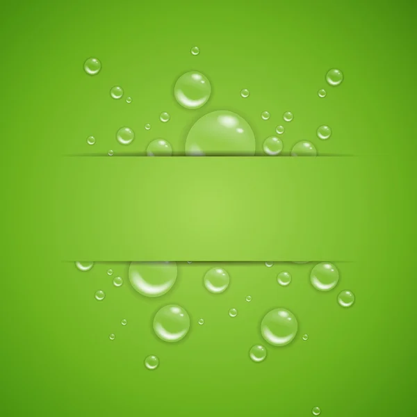 Gouttes d'eau — Image vectorielle