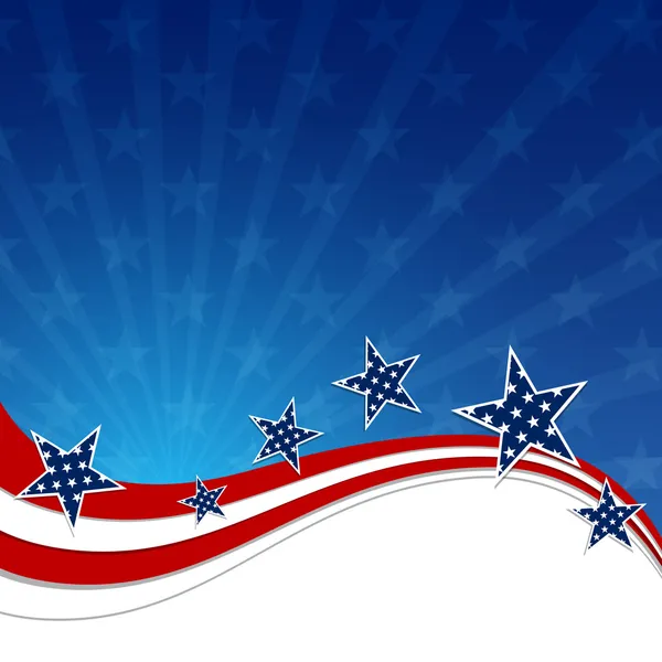 4th of july background — Stock Vector