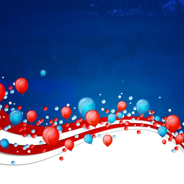 4th of july background — Stock Vector