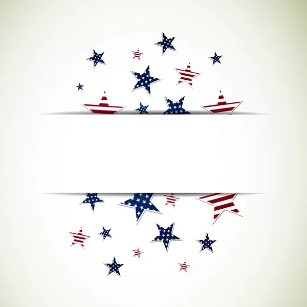 7 월 4Th of July Background — 스톡 벡터