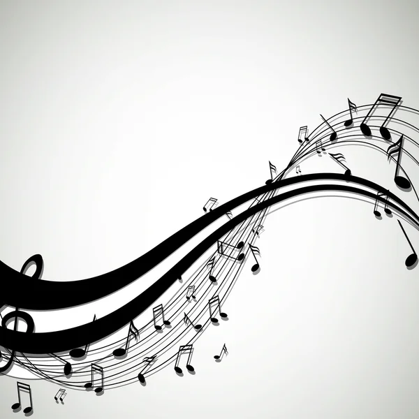 Notes de musique — Image vectorielle