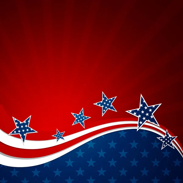 4th july background — Stock Vector