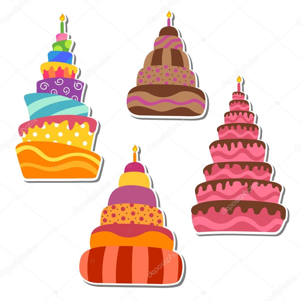 Disegni Torte Compleanno Colorate Torte Di Compleanno