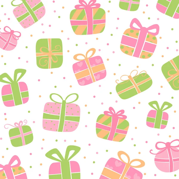 Cajas de regalo coloridas — Vector de stock