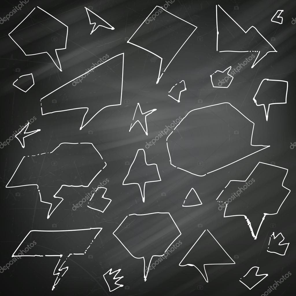 Chalkboard Background Stock Vector by ©ramonakaulitzki 26729715