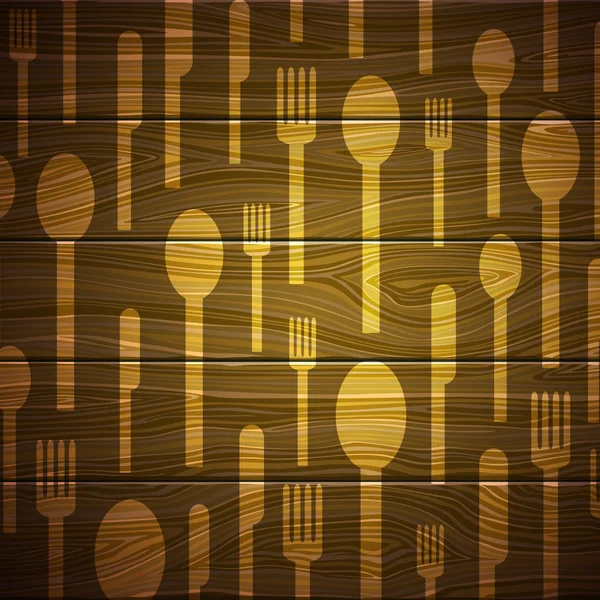 Abstract Cutlery — Stock Vector