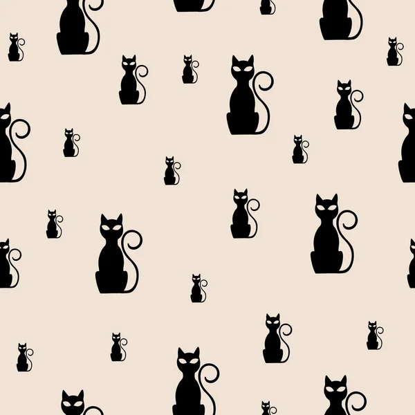 Абстрактные кошки — стоковый вектор