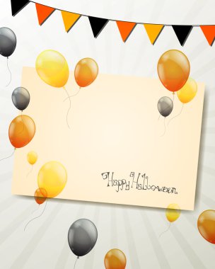 Cadılar Bayramı balonlar