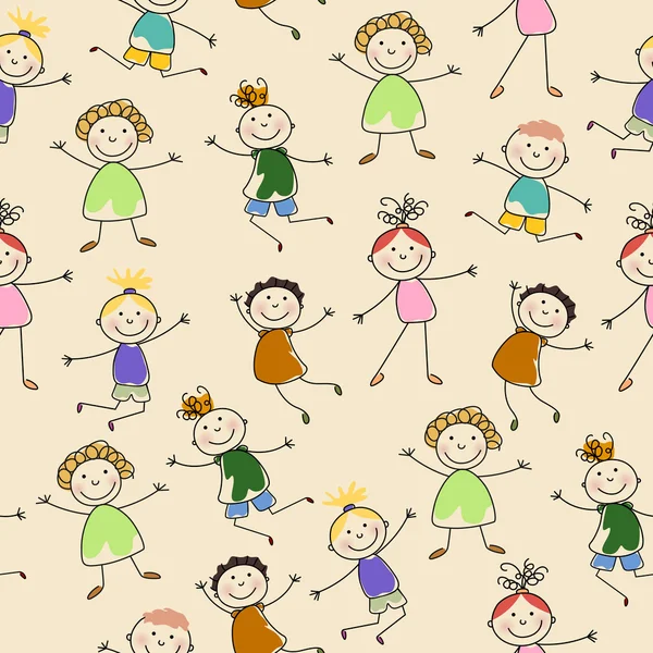 Mignons enfants — Image vectorielle