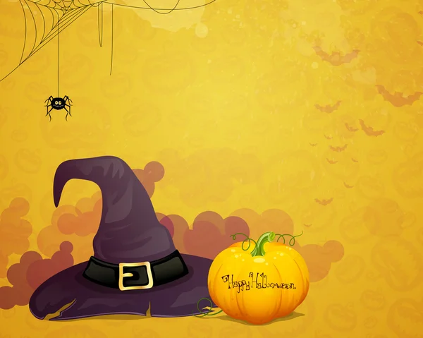 Carte Halloween — Image vectorielle