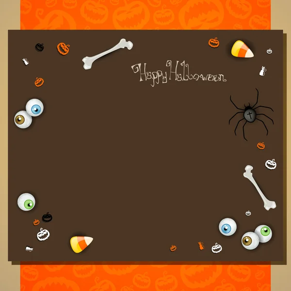 Halloween card — Stock Vector