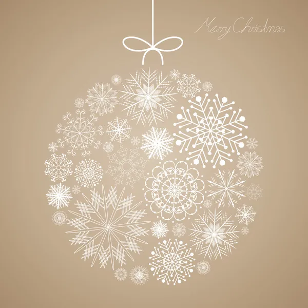 Bauble de Noël — Image vectorielle