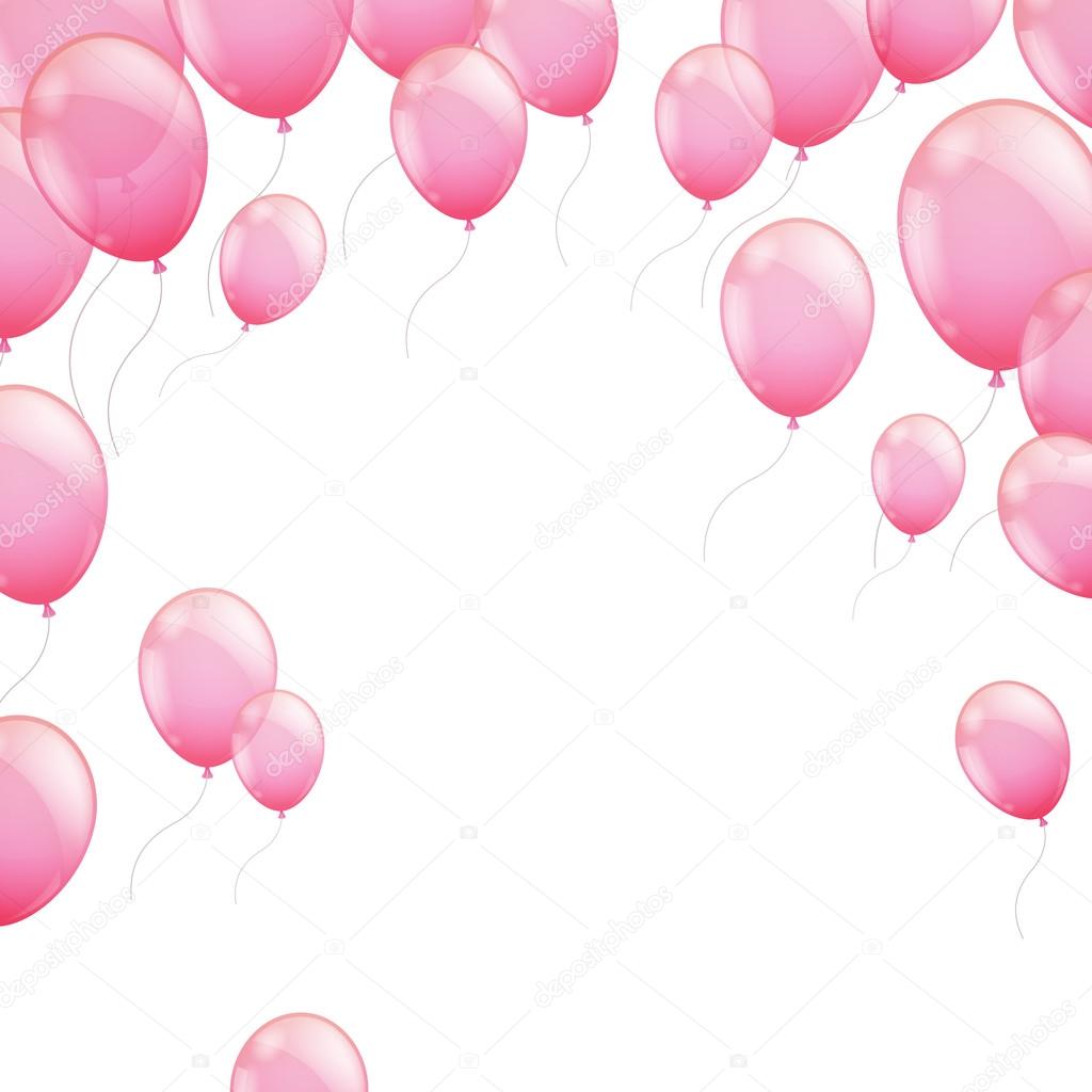 Top 69+ imagen pink balloon background - thpthoangvanthu.edu.vn