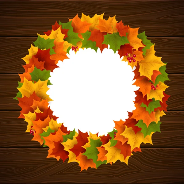 Autumnal design — Stock Vector