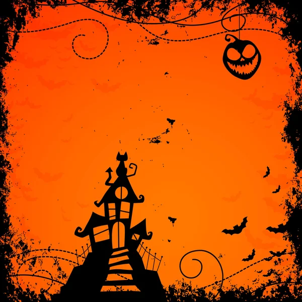 Halloween kaart — Stockvector