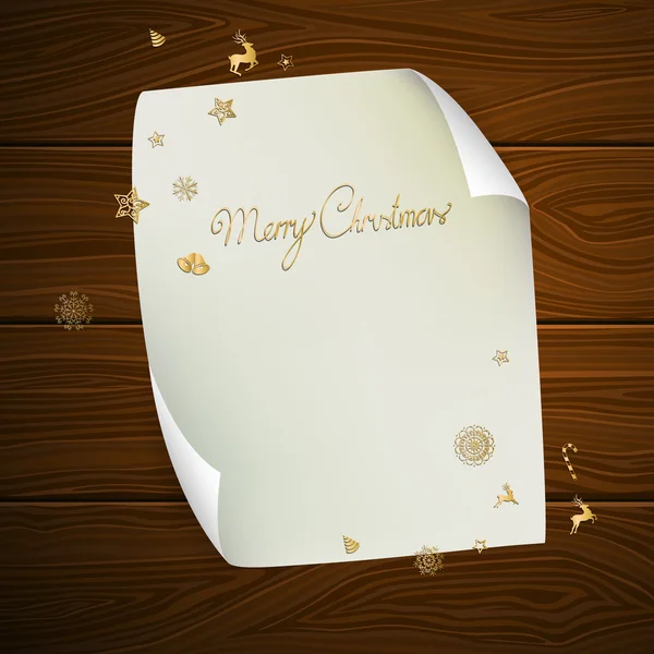 Christmas card — Stock Vector