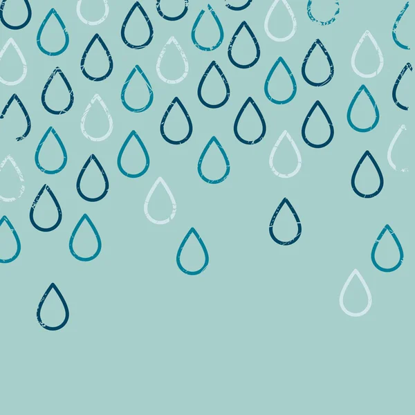 Water drop iconen — Stockvector