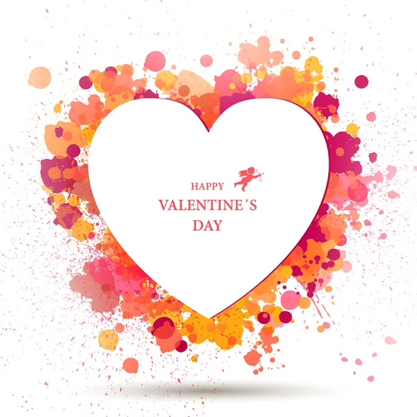 Valentýnské přání — Stockový vektor