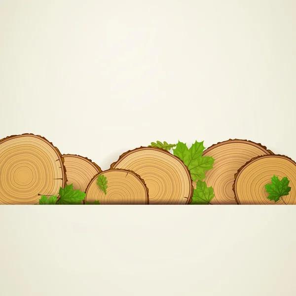 Tło drewna — Wektor stockowy