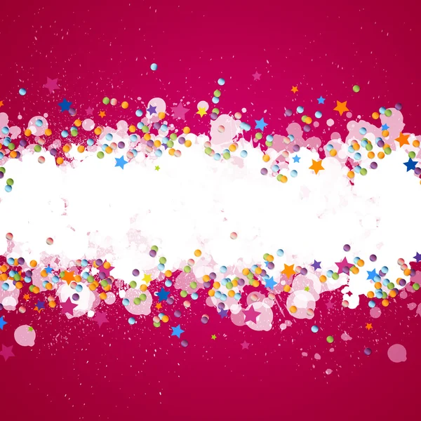 Colorido confeti — Vector de stock