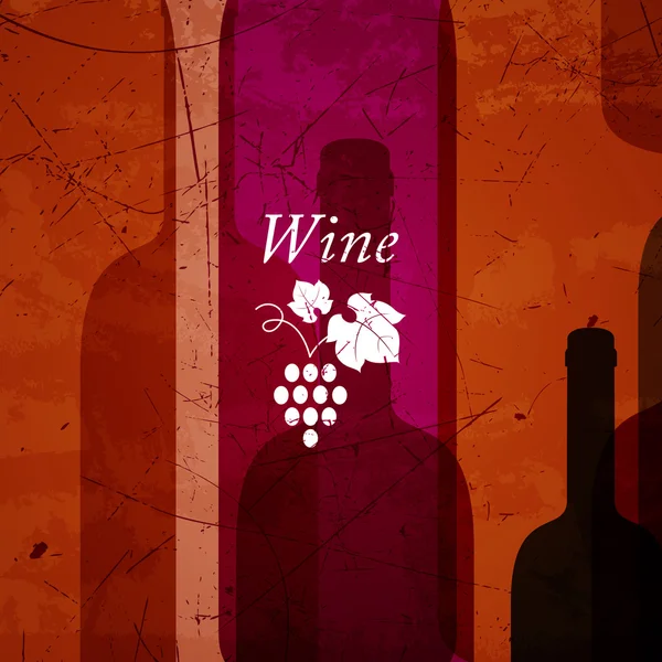 Şarap arka plan — Stok Vektör