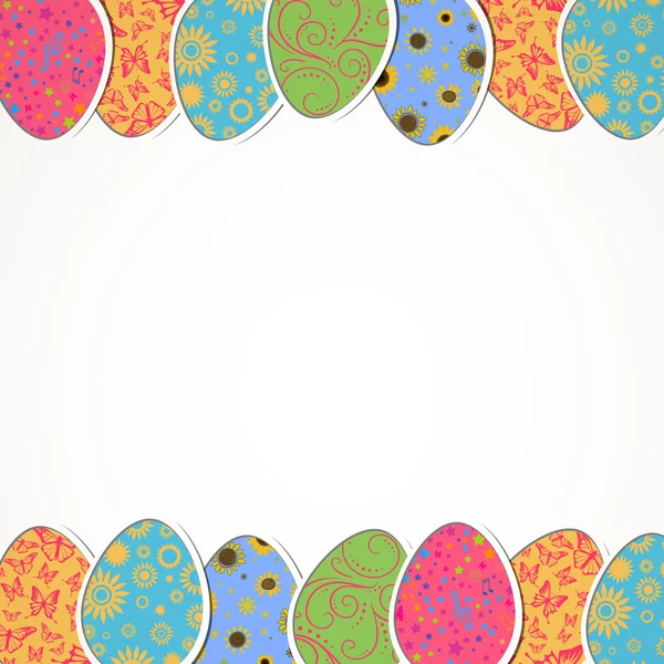 Easter eggs — Stock Vector