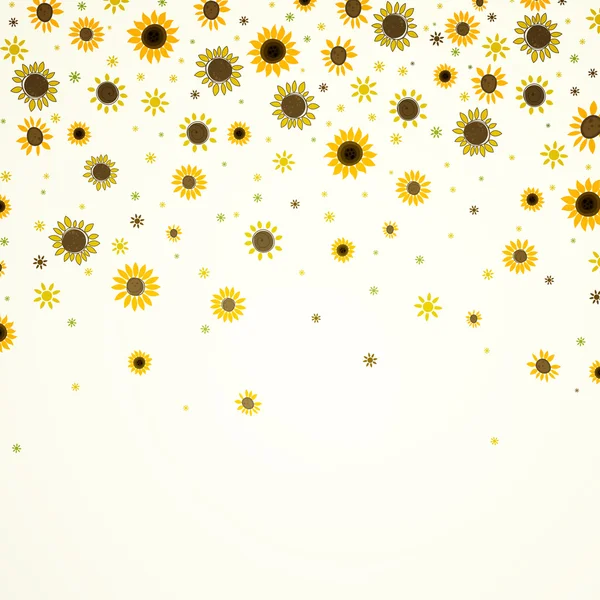 Girasoles — Vector de stock