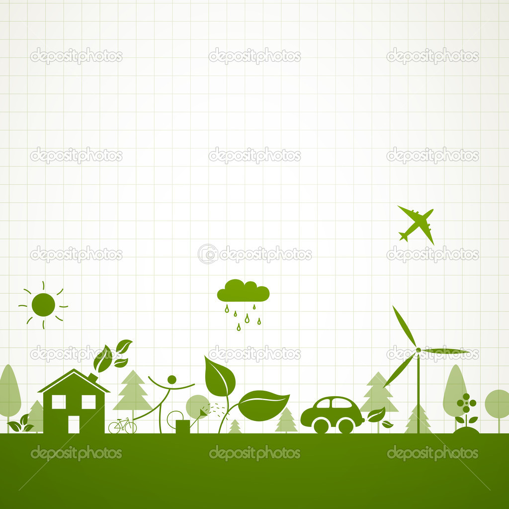 Green Ecology Background