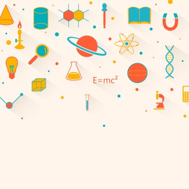 vektör bilim arka plan