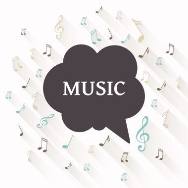 vektör müzik arka plan