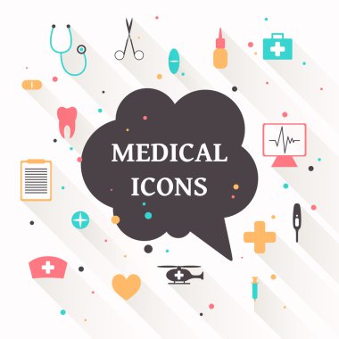 tıbbi simge vektör