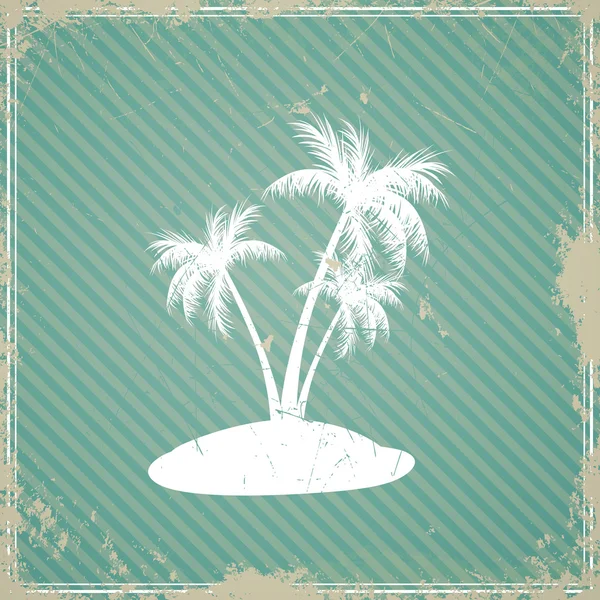 Vector verão vintage design — Vetor de Stock