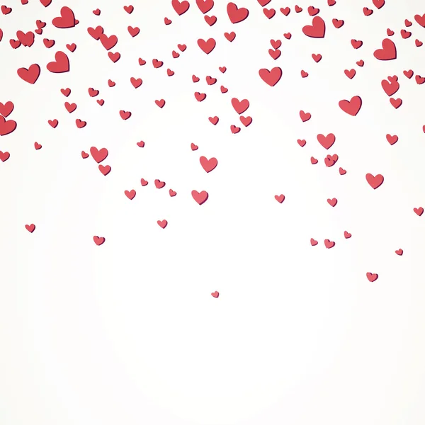 Fondo vectorial con corazones — Vector de stock