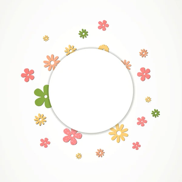 Vector Flower Background — Stock Vector