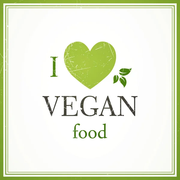 Vektoru vegetarián designu — Stockový vektor
