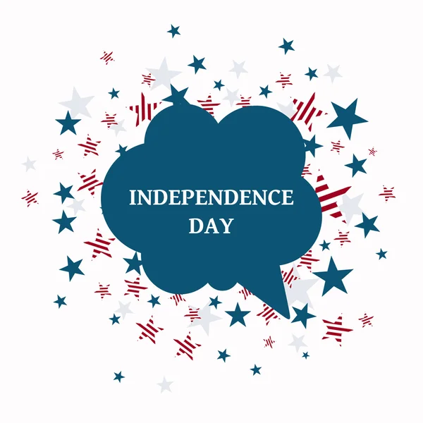 Ημέρα ανεξαρτησίας σχεδιασμό του φορέα — Διανυσματικό Αρχείο