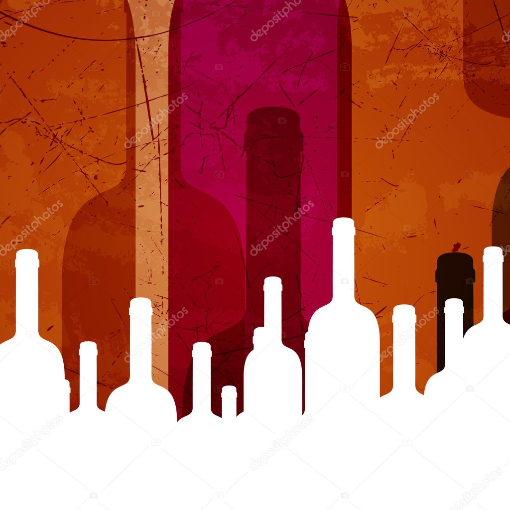 Vector Wine Background