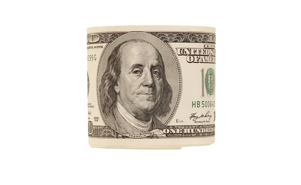 Hundred dollar bills money — Stock Photo, Image