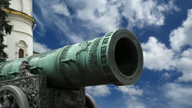 Çar cannon, Moskova kremlin, Rusya Federasyonu