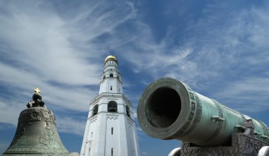 Çar cannon ve Çar bell, Moskova kremlin