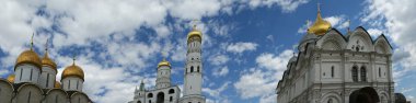 Rusya, Moskova kremlin (panorama içinde)