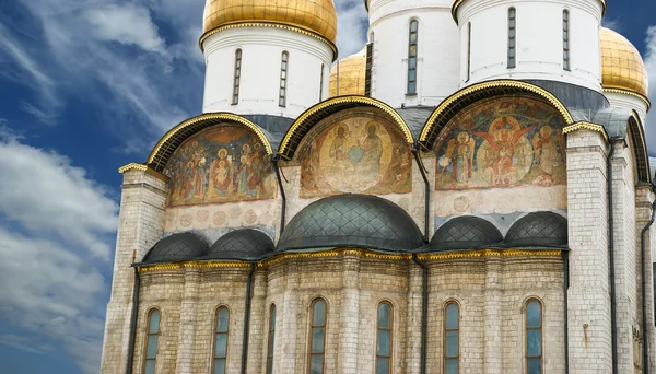 Sobór Zaśnięcia (było to miejsce koronacji carów rosyjskich), Kreml — Zdjęcie stockowe