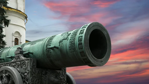 Çar cannon, Moskova kremlin, Rusya Federasyonu — Stok fotoğraf