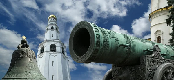 Çar cannon, Moskova kremlin, Rusya Federasyonu — Stok fotoğraf