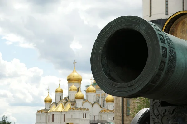 차르 대포, 모스크바 크렘린, 러시아 — 스톡 사진