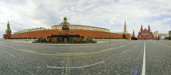 Panorama da Praça Vermelha, Moscou, Rússia — Fotografia de Stock