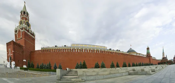 Panorama van red square, Moskou, Rusland — Stockfoto