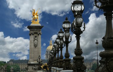 alexander III Köprüsü - paris, Fransa