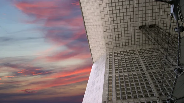 La Grande Arche. La Défense, centre commercial et d'affaires de Paris, France — Photo