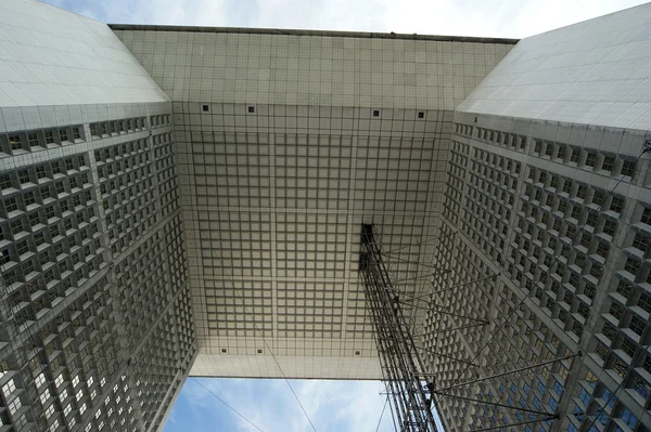 La grande arche. La defense, kereskedelmi és üzleti központ, paris, Franciaország — Stock Fotó